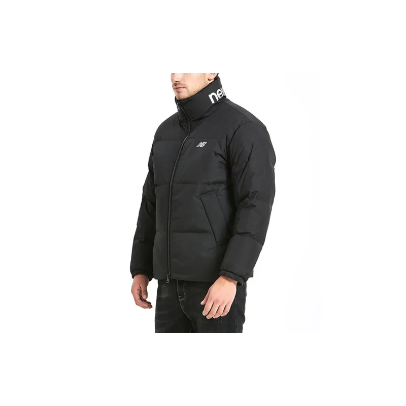 New Balance Down Jacket Winter Men's Black-5