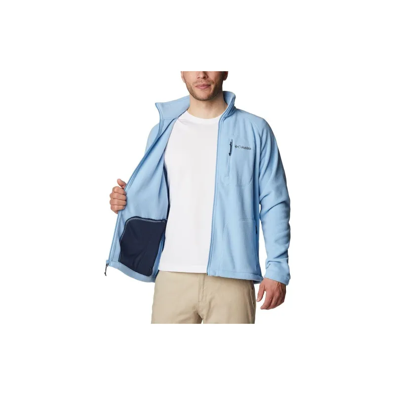 Columbia Fast Trek II Velvet-feel Coat Men's Blue-3
