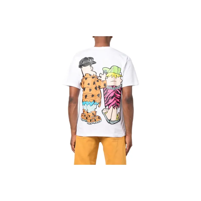 MOSCHINO T Shirts Men White-1