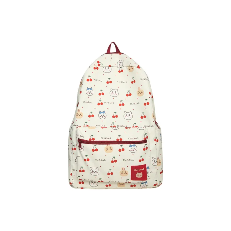 Gerlanx Nylon Backpack Medium Size Women's White-0