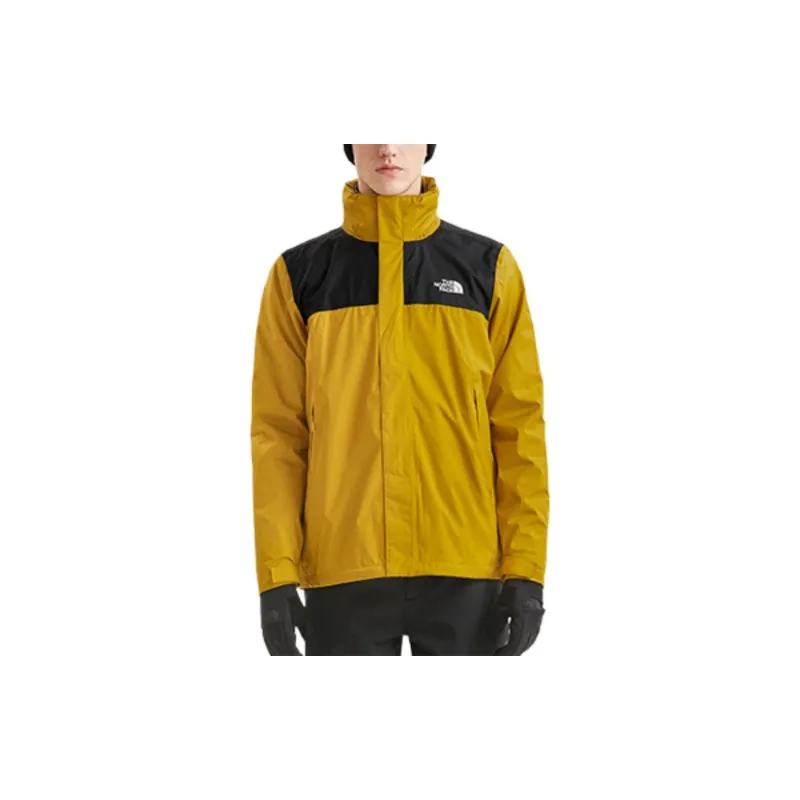 THE NORTH FACE Waterproof And Windproof Windbreaker Jacket Men's Yellow-2