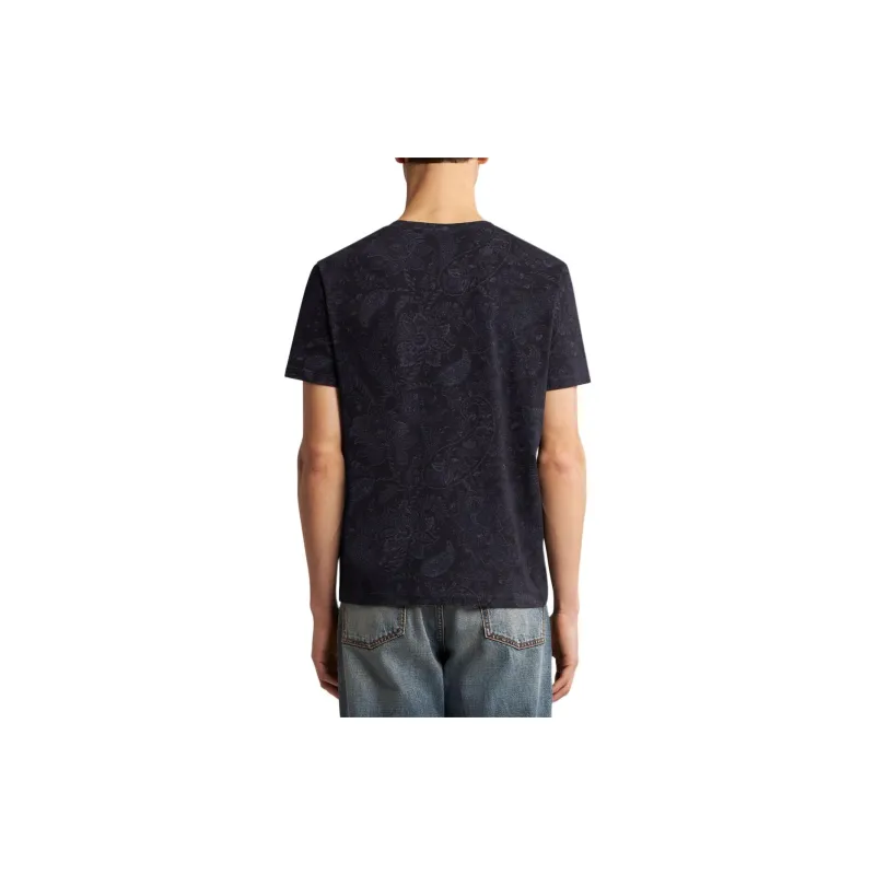 ETRO Graphic Printed Crewneck T Shirt-3