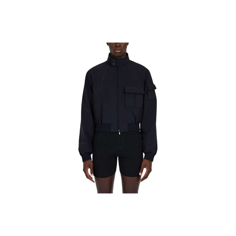 Ferragamo Cropped Bomber Jacket-3