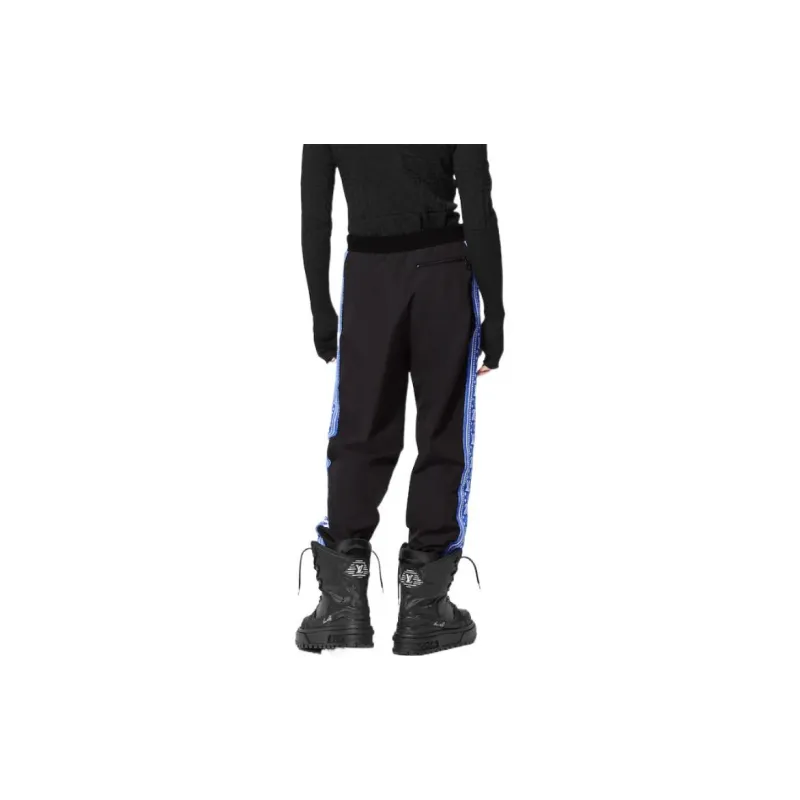 LOUIS VUITTON Knitted Sweatpants Men's Black-2