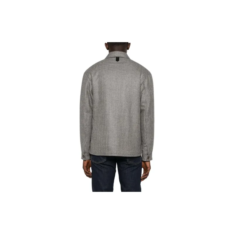 Canali Tweed Shirt Jacket-2