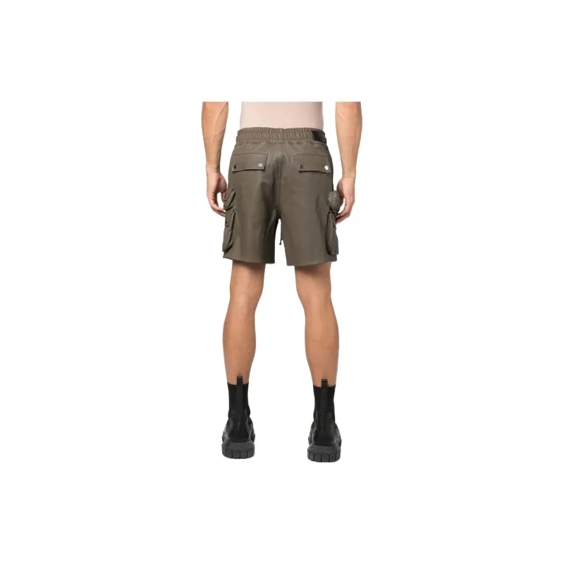 AMIRI Casual Shorts Men Olive Green-2