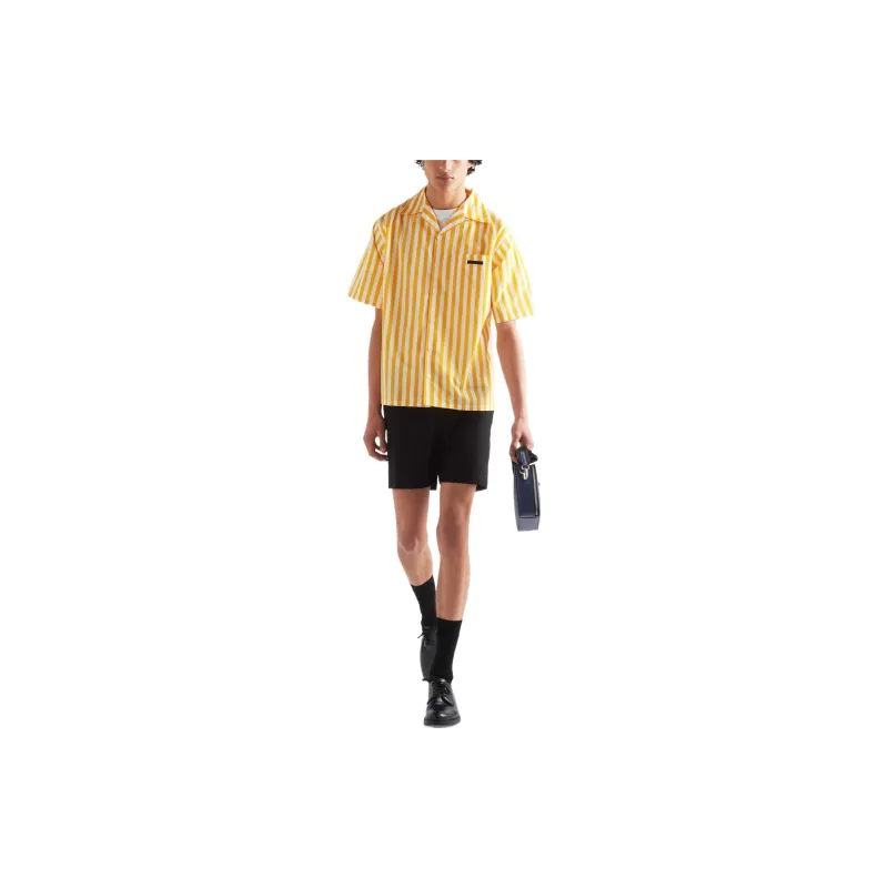 PRADA Shirts Men Yellow-1