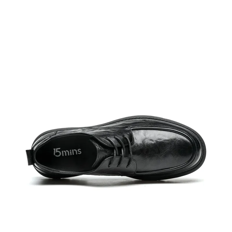 15 MINS Dress Shoes Men's Black-4