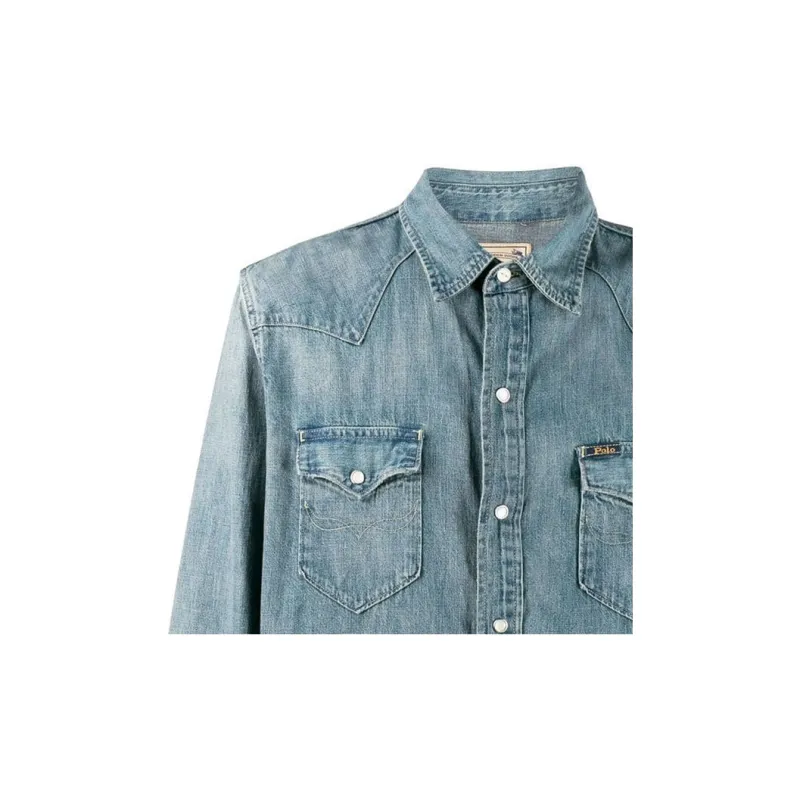 Polo Ralph Lauren Long Sleeved Denim Shirt-3