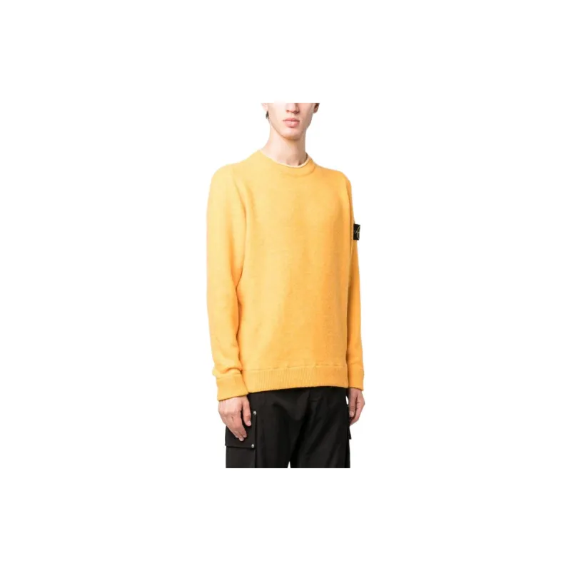 STONE ISLAND Sweaters Men Yellow-3