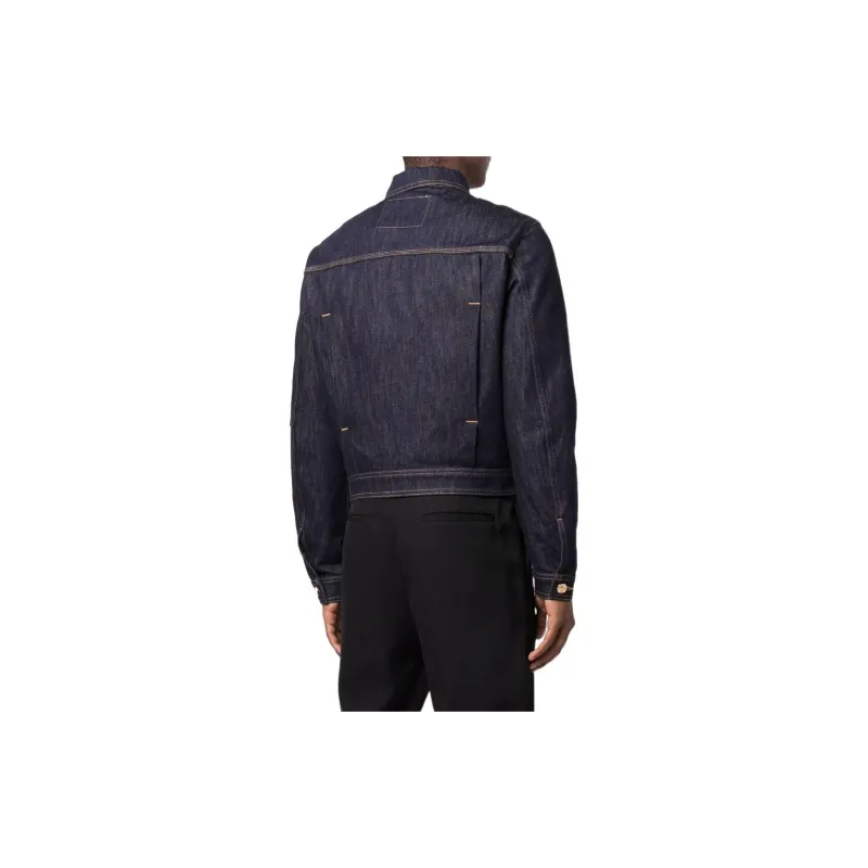 VERSACE VERSACE Denim Jacket Men's Blue-2