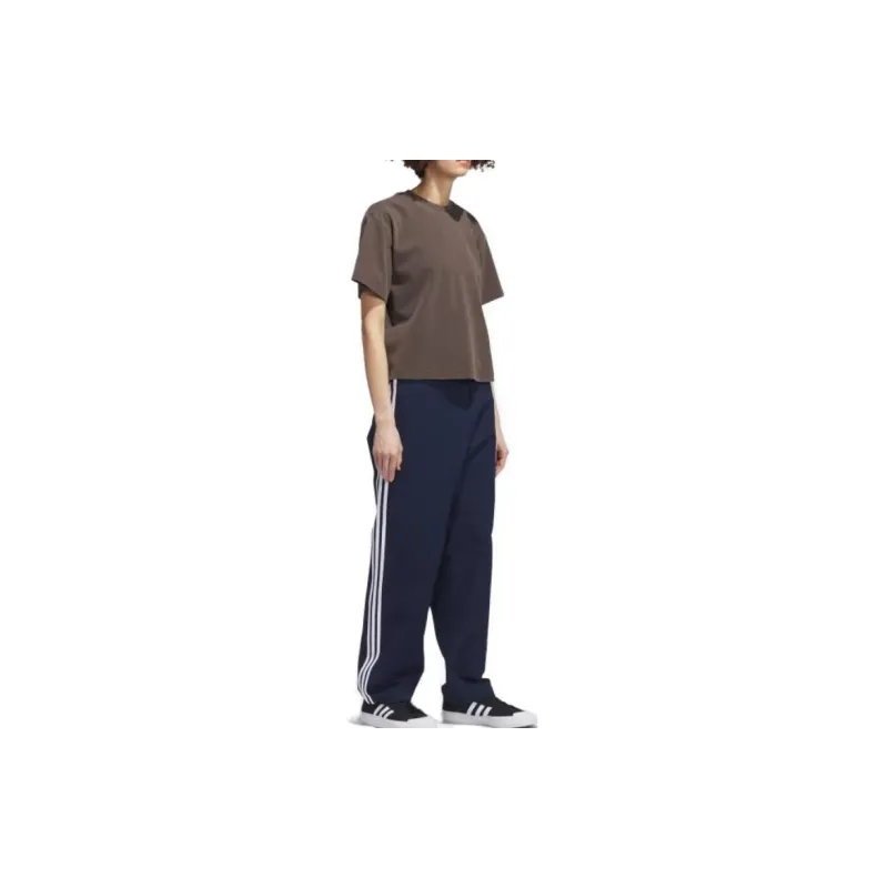 Adidas Originals Essential Casual Pants Unisex Navy Blue-5