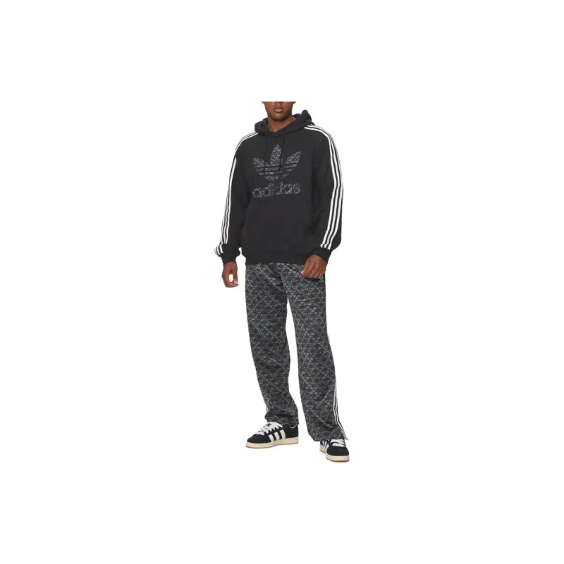 Adidas Classic Mono Graphic Hoodie-1