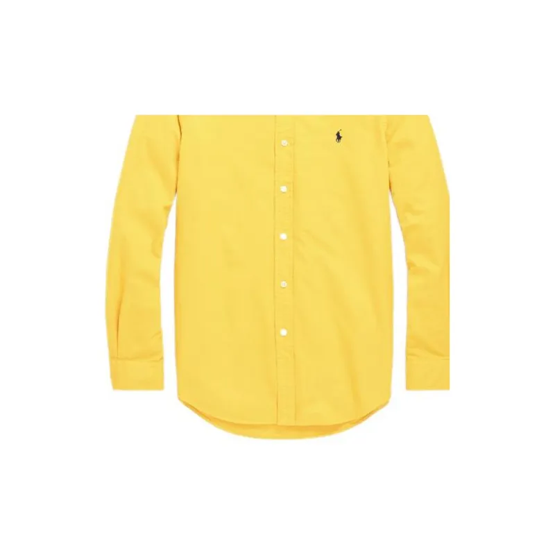 Polo Ralph Lauren Shirts Men Yellow-2