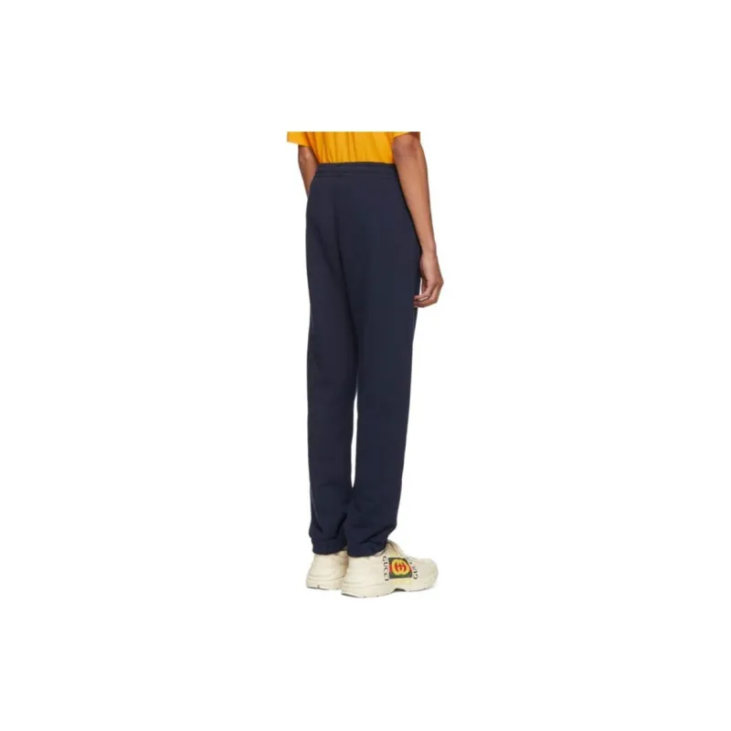 GUCCI x Yankees FW22 Knitted Sports Pants Men's Blue-2