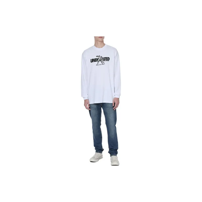 UNDEFEATED Straight Long Sleeved T Shirt Unisex-7