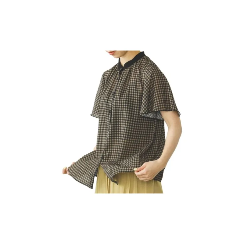 Beams Shirts Women's Brown-3