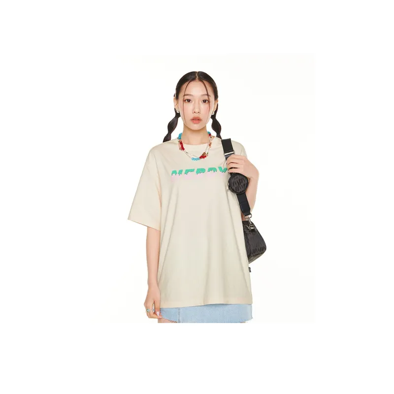 Nerdy T Shirts Unisex Beige-3