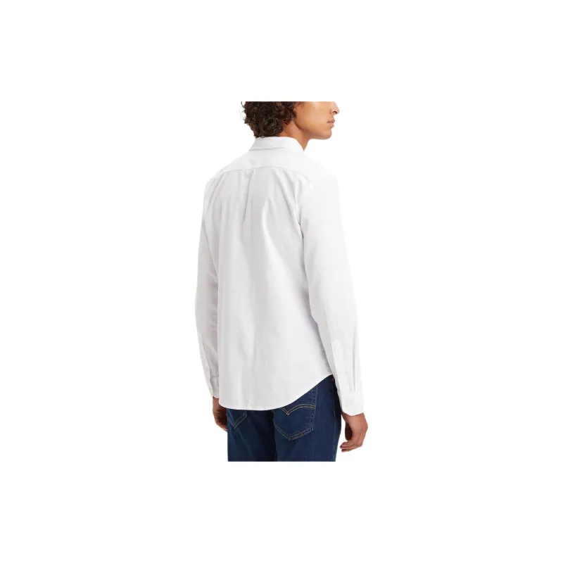 Levis Shirts Men White-2