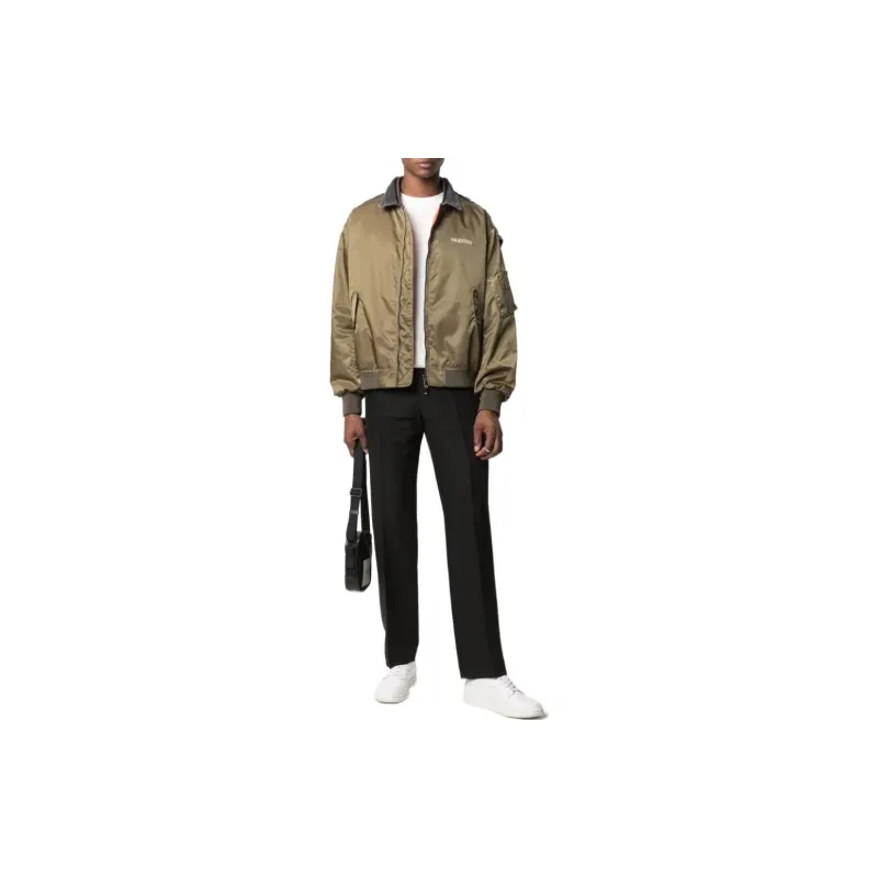 Valentino Jackets Men Green-1