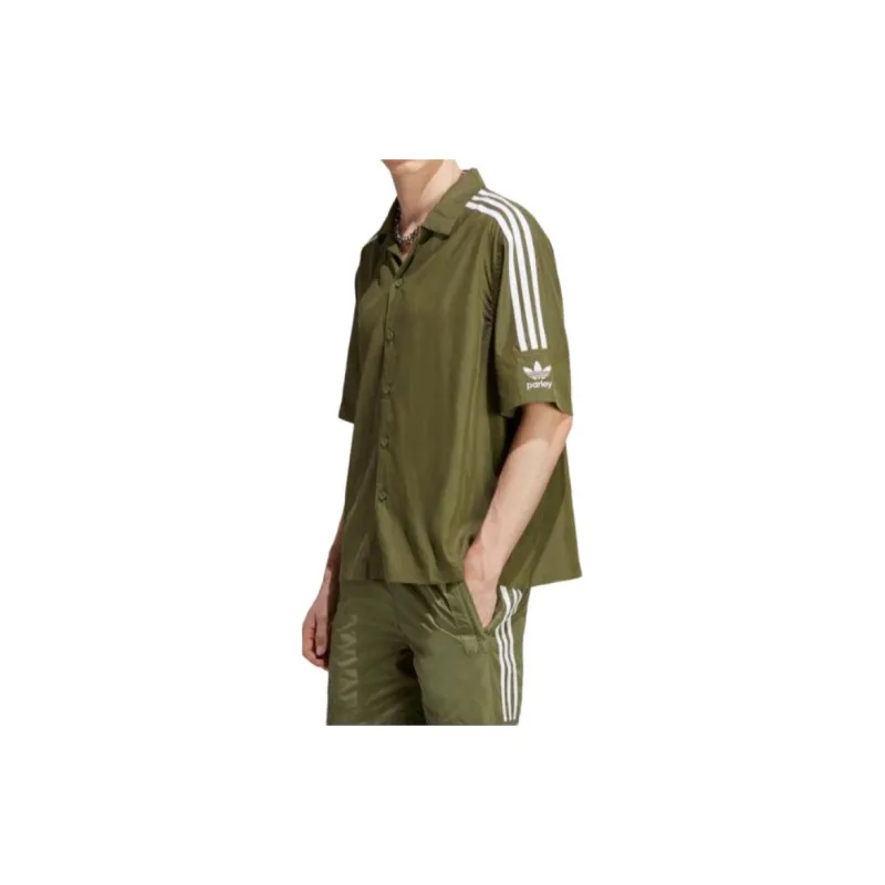 Adidas Shirts Men Olive Green-1