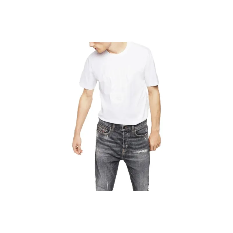 DIESEL T Shirts Men White-3