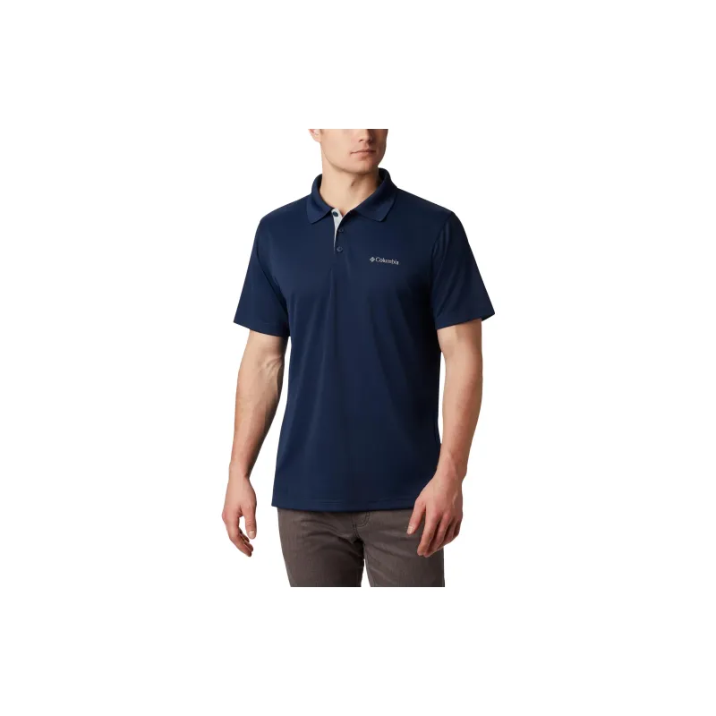 Columbia Polo Shirts Men Blue-4