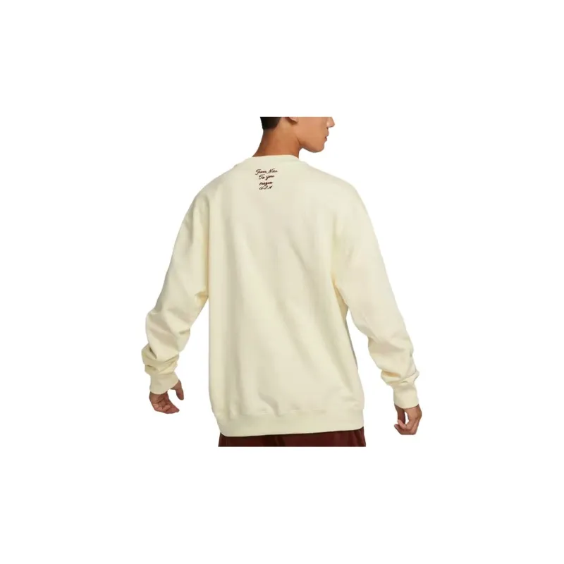 Nike Sweatshirts Men Beige Yellow-4