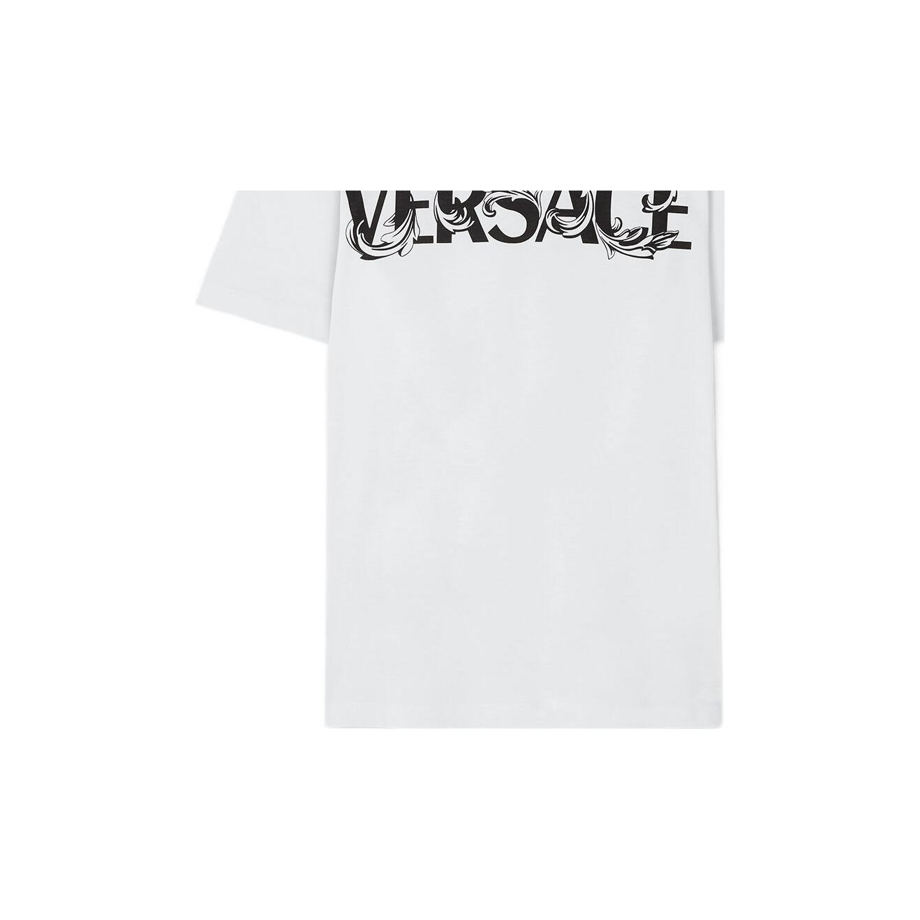 【送料&関税込】Versace Silhouette Baroque Logo T-shirt 0400021196672_BLACKGOLD?wid=