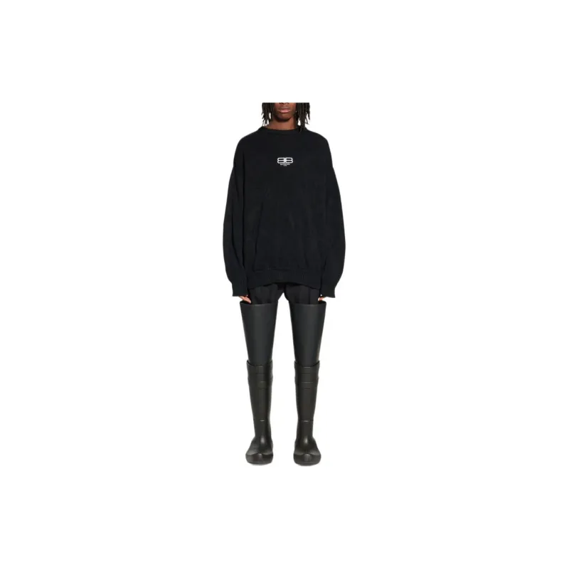 Balenciaga Bb Paris Icon Large Fit Sweater-2