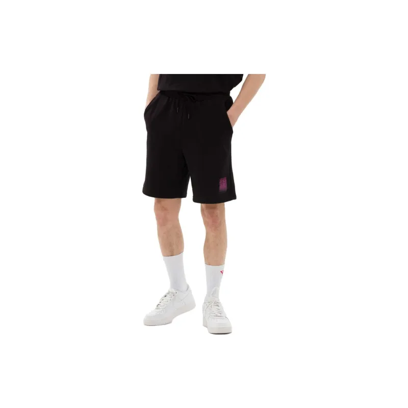 GUESS Casual Shorts Men Graphite Black-3