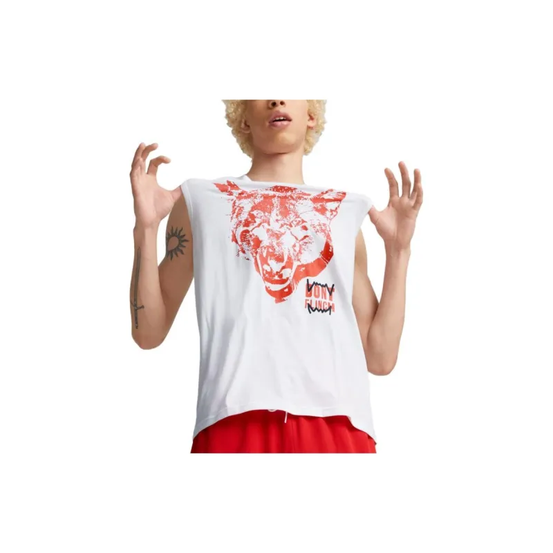 PUMA FAST BREAK Basketball Jerseys Men's White-3