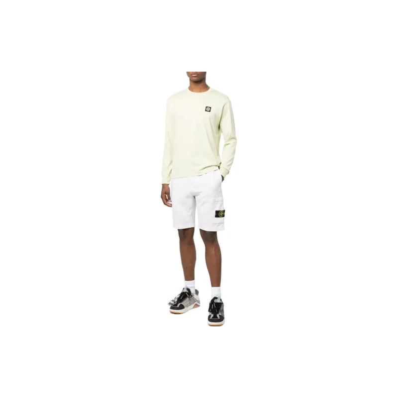 STONE ISLAND Logo patch Track Shorts-1