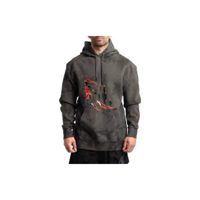 Travis Scott Jordan Washed Suede Hoodie-5