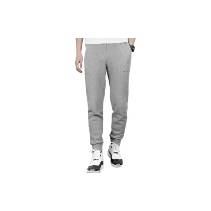 Jordan Knitted Sweatpants Men Gray-2
