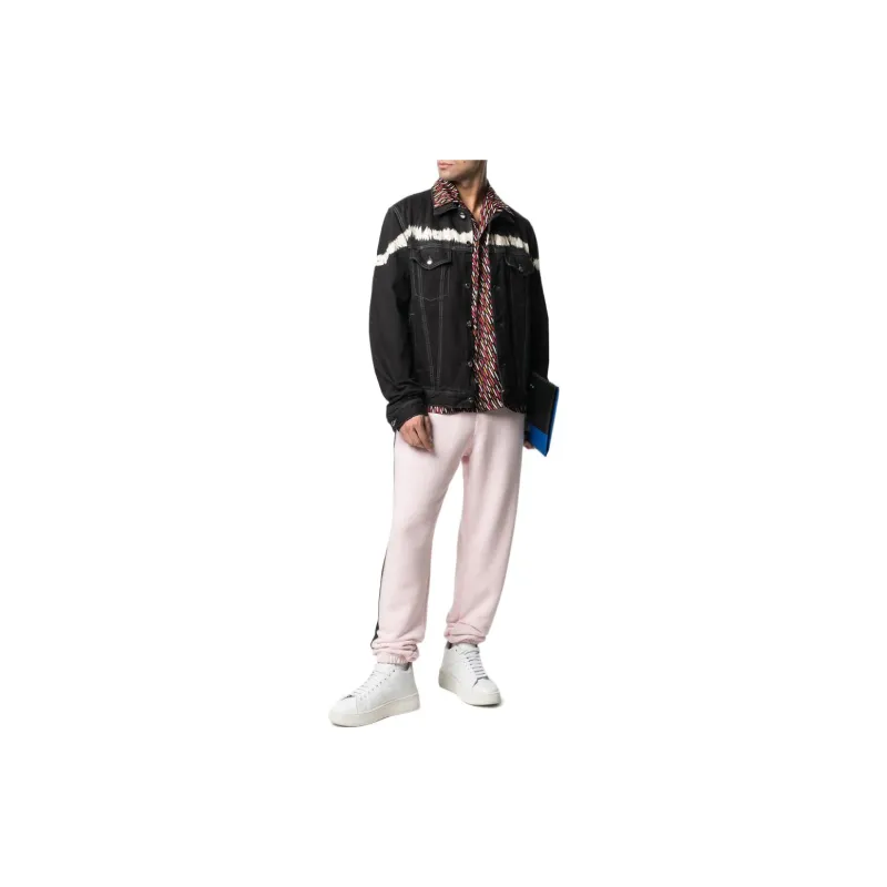 MARNI Knitted Sweatpants Men Pink-1