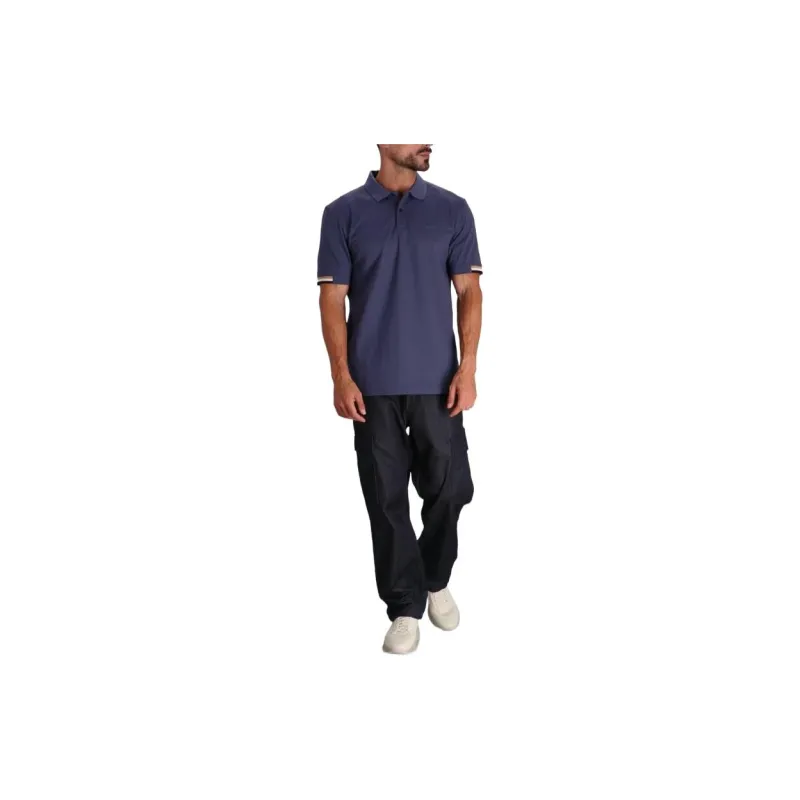 HUGO BOSS Logo embossed Polo Shirt-1