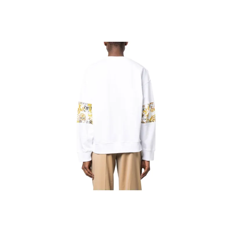 VERSACE JEANS COUTURE Sweatshirts Men White-2
