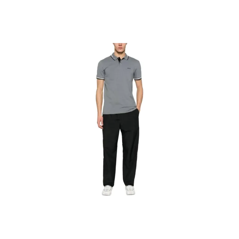 HUGO BOSS Logo raised Polo Shirt-1