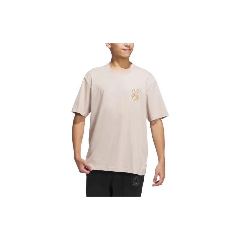 Adidas Neo T Shirts Men Wonder Taupe-2