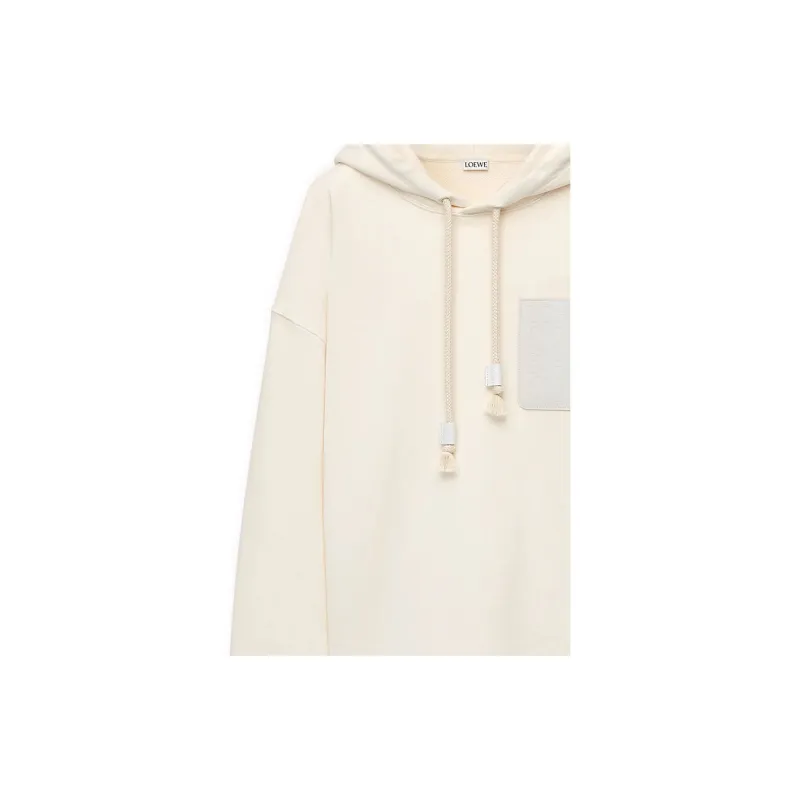 LOEWE Anagram Patch Pocket Hoodie-4