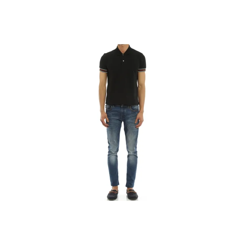 GUCCI Polo Shirts Men Black-2