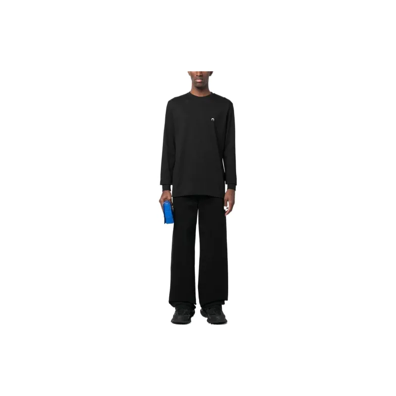 Marine Serre T Shirts Men Black-1