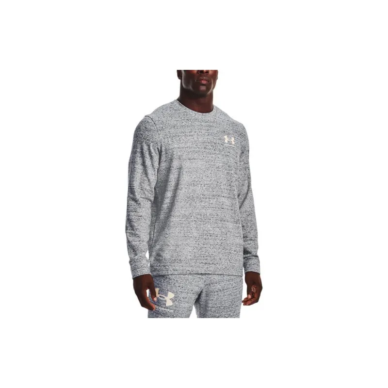Under Armour Rival Sweatshirts Men Gray-3