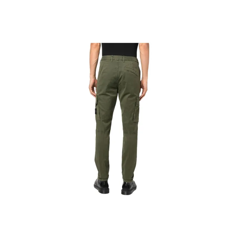 STONE ISLAND Casual Pants Men Army Green-2