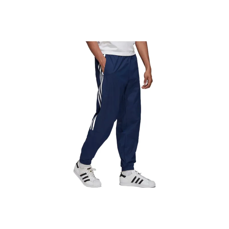 Adidas Originals Knitted Sports Pants Men's Dark Blue-3