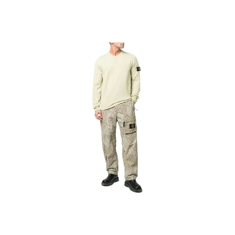 STONE ISLAND Sweatshirts Men Light Green-1