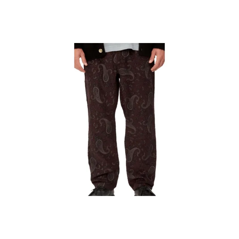 Carhartt WIP Flint Paisley print Corduroy Trousers-4