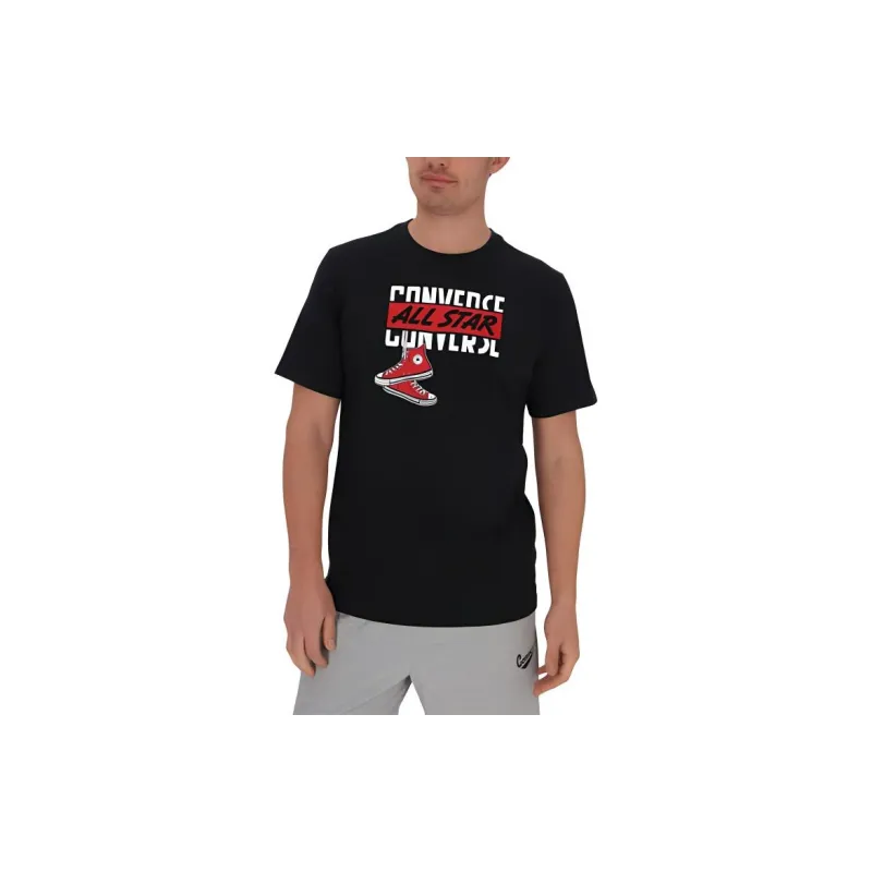 Converse T Shirts Men Black-2