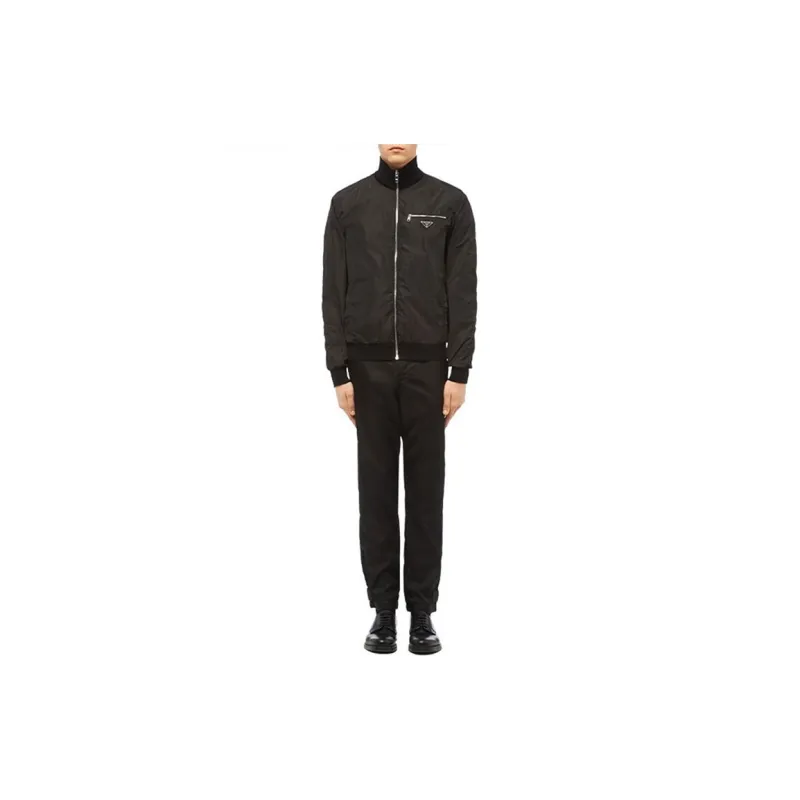 PRADA Reversible Zip-Up Bomber Jacket-1